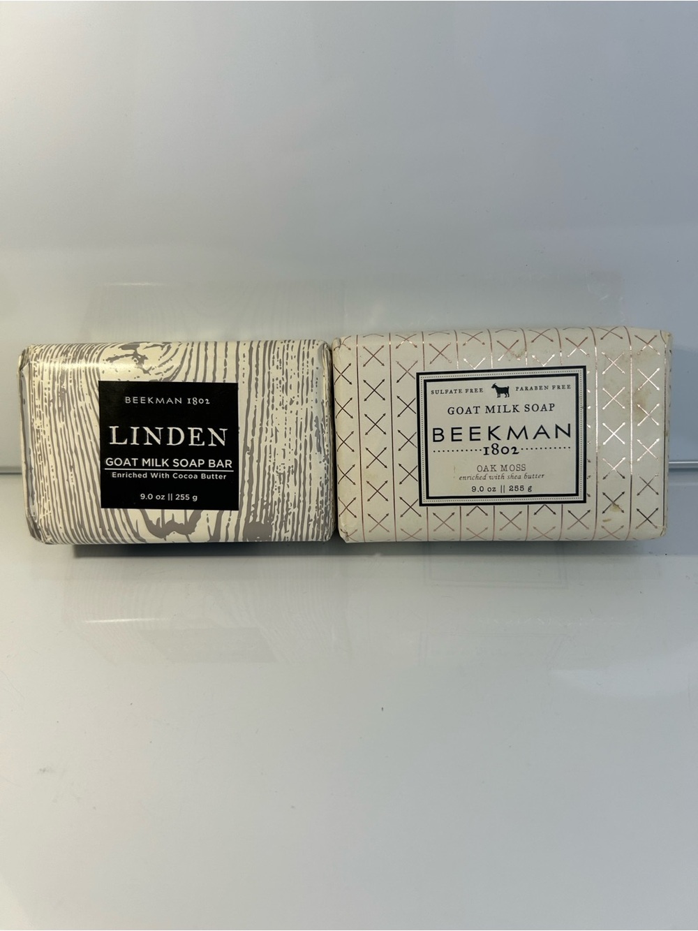 Bellman 1802 Goat Linden & Oak Moss Scented Soap - Set Of Two